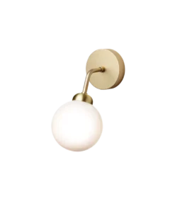 Nuura Apiales vegglampe - messing/Opal