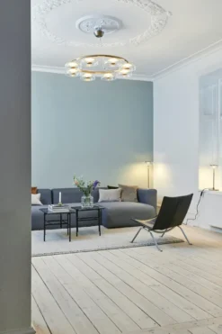 Nuura Blossi gulvlampe Nordic Gold