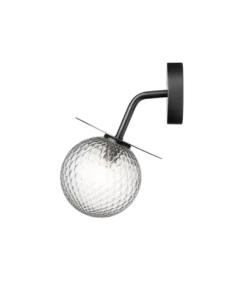 Nuura Liila utendørslampe - svart/optikk