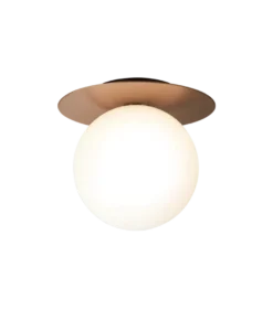Nuura Liila 1 vegglampe/taklampe - large - bronse / opal