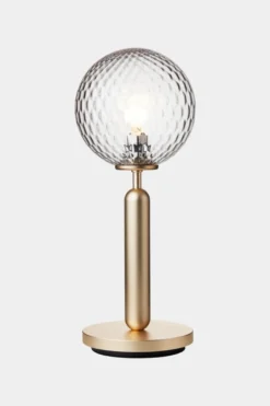 Nuura Miira bordlampe messing / optikk