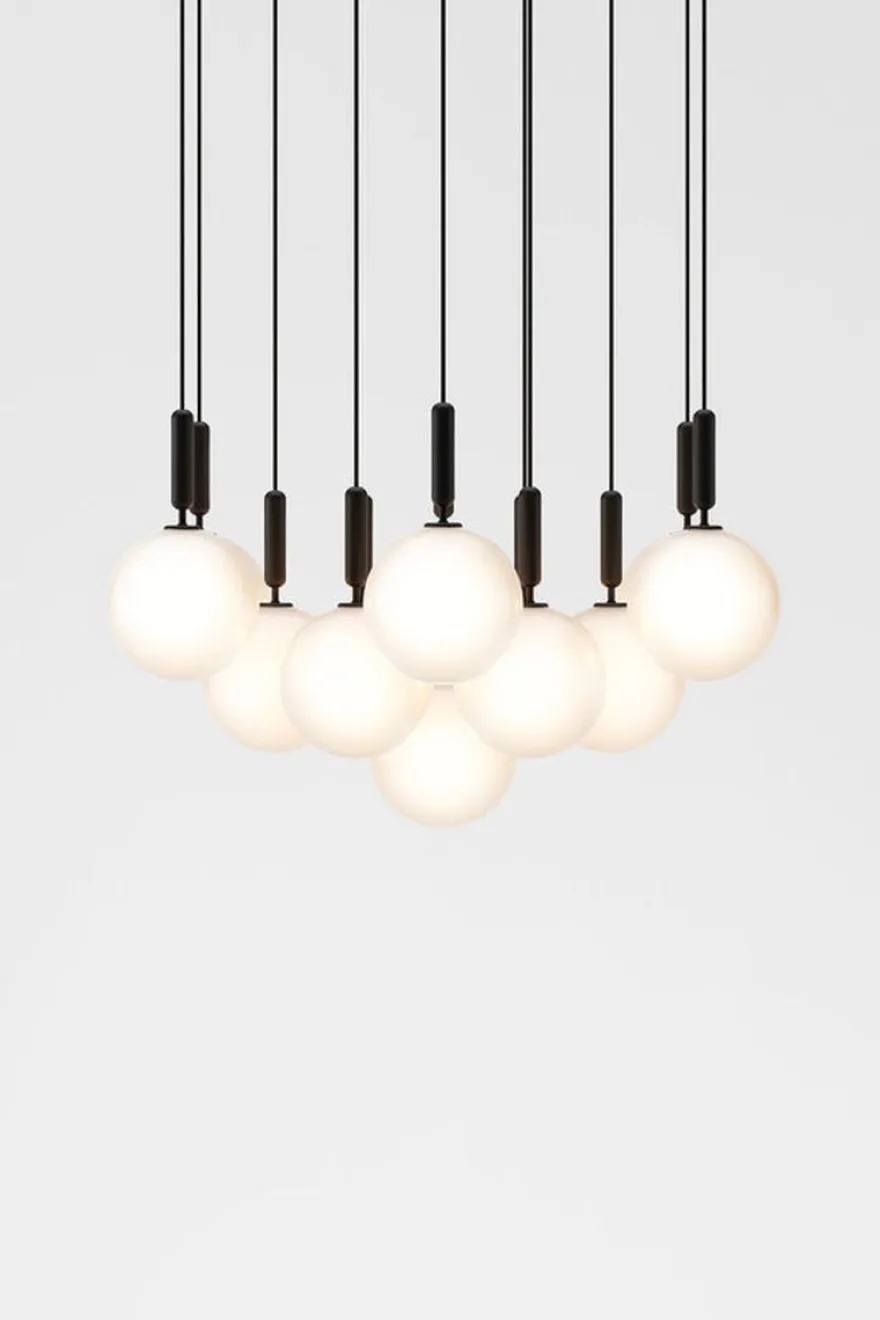Nuura Miira 13 large svart / opal