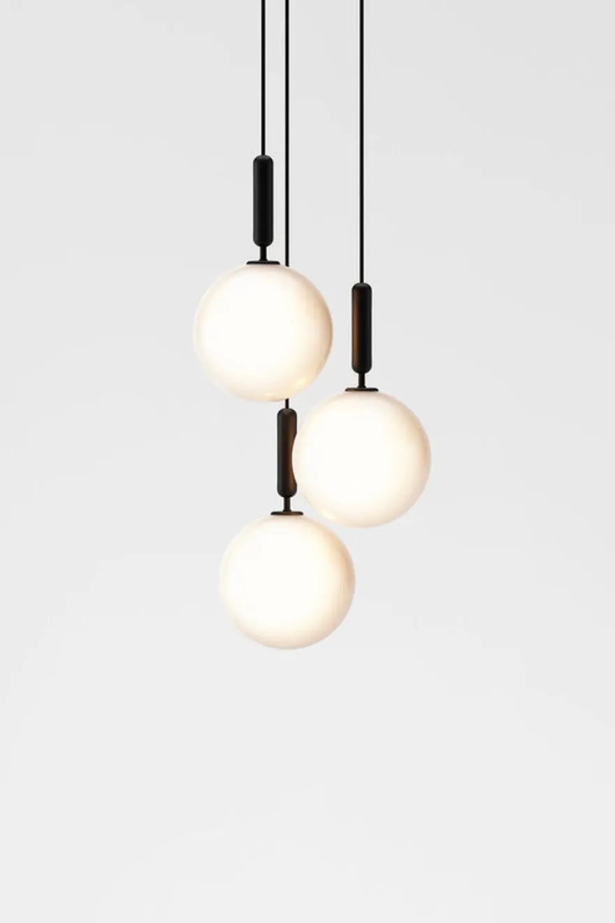 Nuura Miira 3 large svart / opal