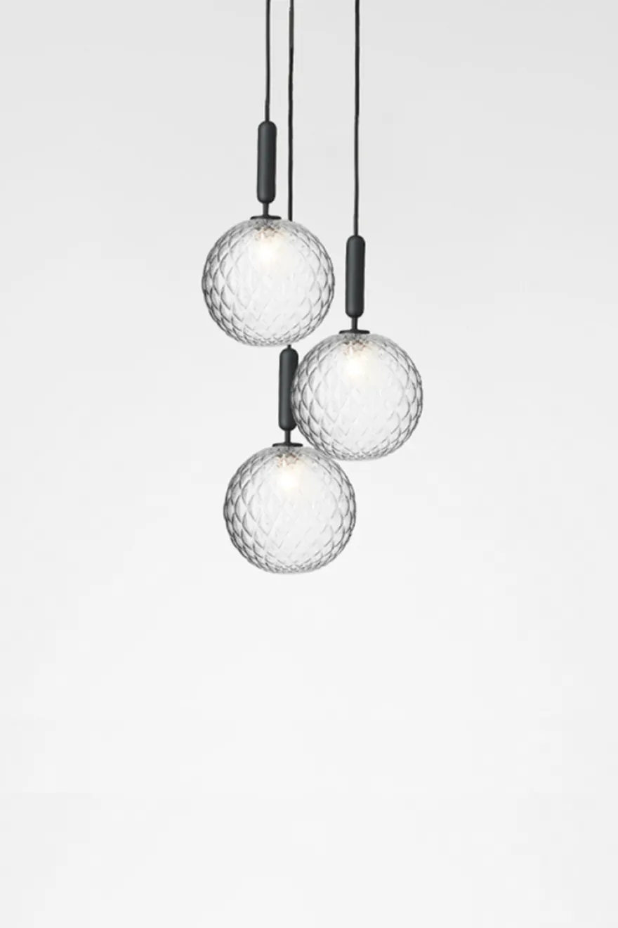 Nuura Miira 3 large svart / optikk