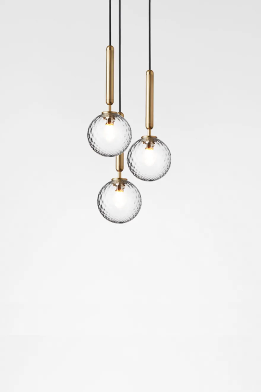 Nuura Miira 3 messing / optikk