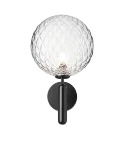 Nuura Miira utendørslampe - svart / optikk