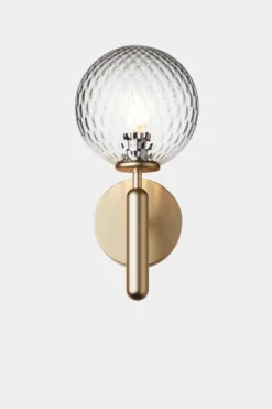 Nuura Miira vegglampe messing / optikk
