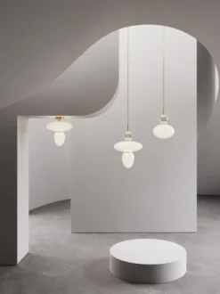 Nuura Rizzatto 32 taklampe - messing