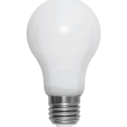 Opalhvit dimbar E27 LED 5W 60mm