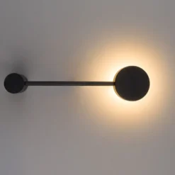 Orbit 1 vegglampe 20 - svart