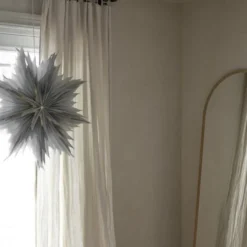 Oslo Julestjerne 60 cm Grå