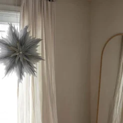 Oslo Julestjerne 60 cm Grå