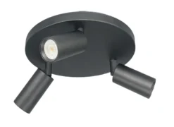 Oz mini rund taklampe 3-lys GU10 mini