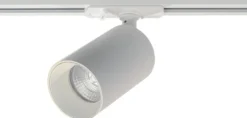 Oz spotskinne 3 spotter 1 meter - Pure white/Svart