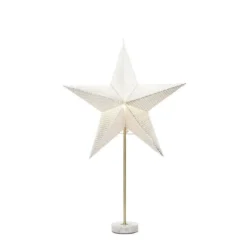 Papirstjerne med marmor