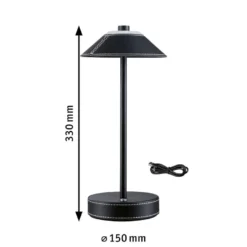 Pellini portabel bordlampe oppladbar 2W 2700-6500 Kelvin