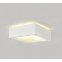 Plastra firkantet taklampe 25x25 cm E27