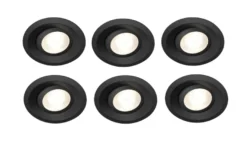Plejd smart tilt lavtbyggende spot / downlight 2200-4000K IP44 8W RA90 - 6 pakning