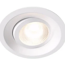 Plejd smart tilt lavtbyggende spot / downlight 2200-4000K IP44 8W RA90 - 6 pakning