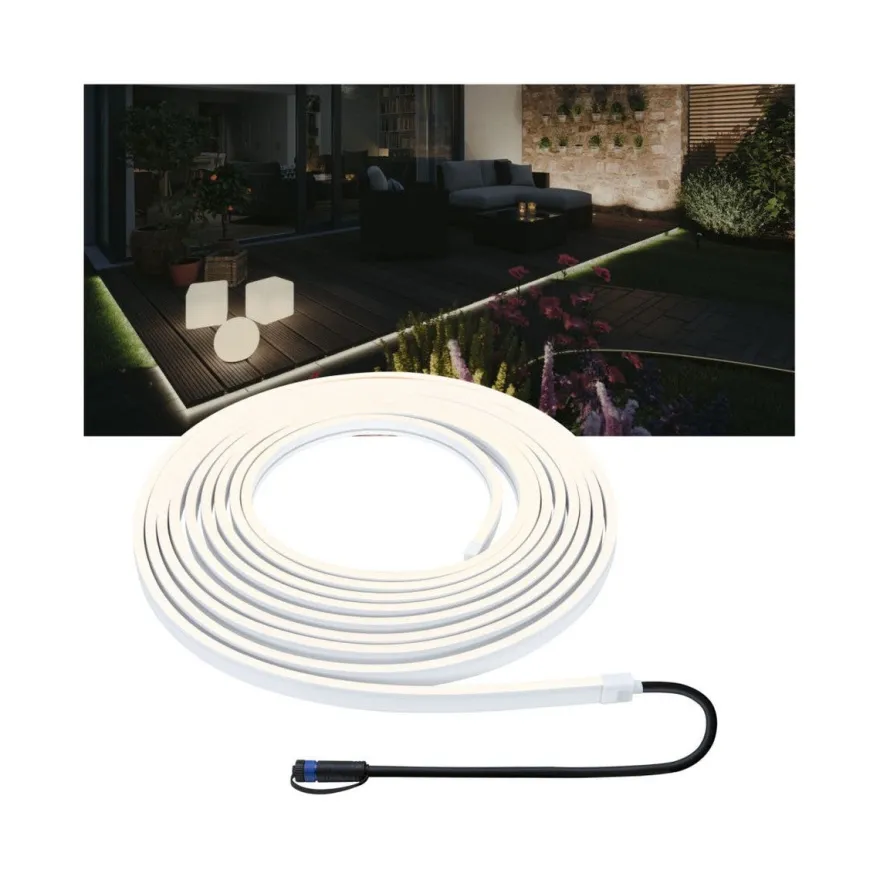Plug & Shine LED Strips 10 meter 46W 3000 Kelvin IP68