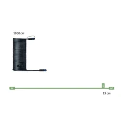 Plug & Shine 10 meter kabel med 2 utganger