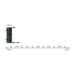 Plug & Shine 15 meter kabel med 7 utganger
