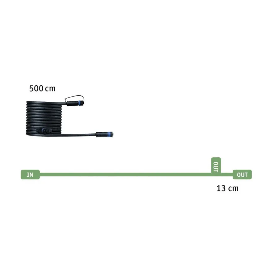 Plug & Shine 5 meter kabel med 2 utganger