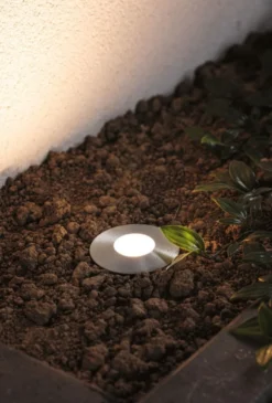 Plug & Shine Mini innfelt bakkespott 2,5W 3000 Kelvin IP67