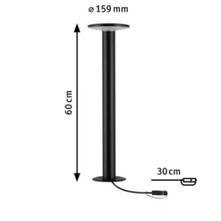 Plug & Shine Plate pullert IP44 60 cm 7W 2200 Kelvin - 24 Volt