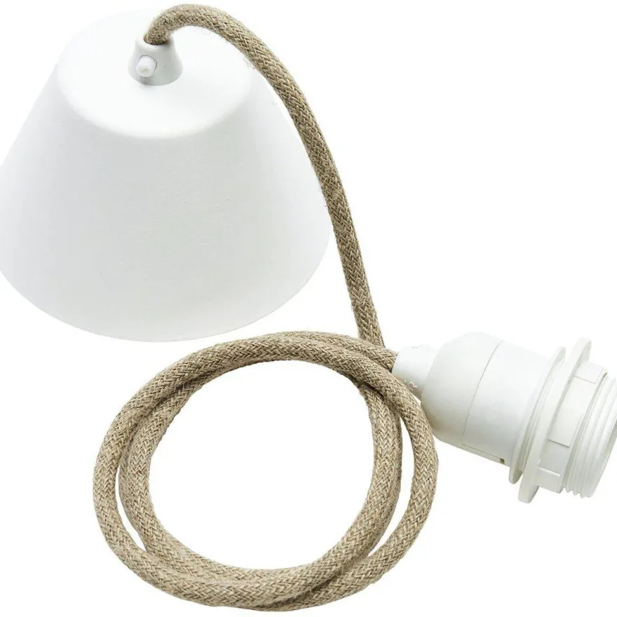Pr Home pendeloppheng tekstil - Hvit/Natur