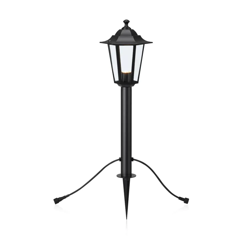 Pullert 3W 73 cm - Garden24 - Svart