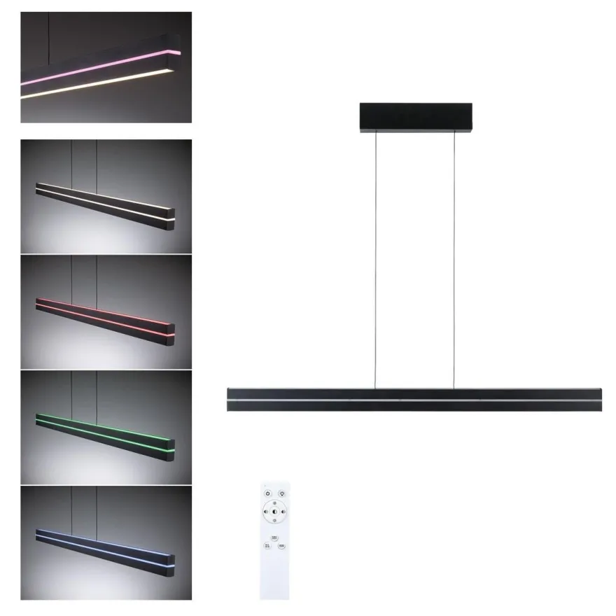 Raiko takpendel 19/6W 2700-6500 Kelvin RGB med fjernkontroll