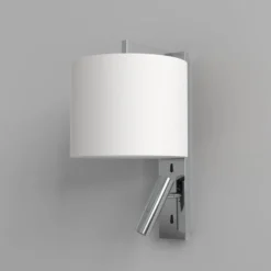 Ravello LED Reader vegglampe rund skjerm