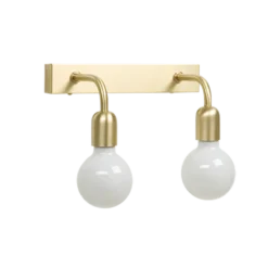 Regal dobbel vegglampe IP44 E27