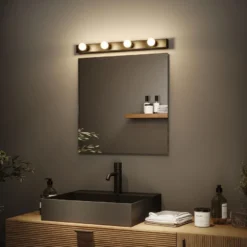 Regula vegglampe for baderom IP44 4-lys
