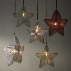Rigel adventsstjerne 50 cm - Champagne