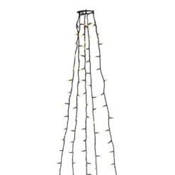 Ring slynge for juletre 5x50 LED 300 cm - Amber