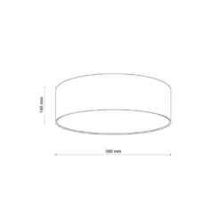 Rondo kids taklampe 38 cm