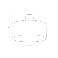 Rondo taklampe 40 cm