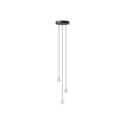 Rosette Mini 3 pendeloppheng - Svart