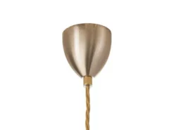 Rowan takpendel 22 cm Golden Smoke/gull