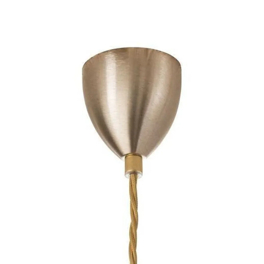 Rowan takpendel 15,5 cm Golden Smoke/gull