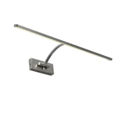 Sawa vegglampe 5W 3 steg dim - Matt Nikkel