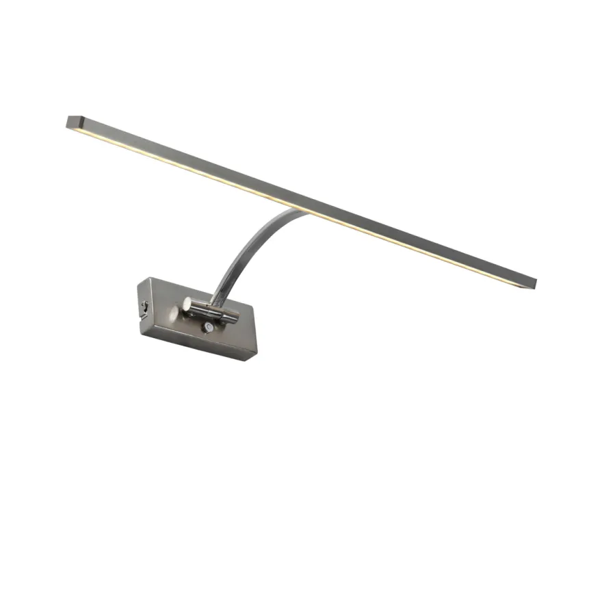 Sawa vegglampe 5W 3 steg dim - Matt Nikkel