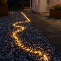 ShineLine 200 amber micro led slynge 20 meter IP44 - Utendørs