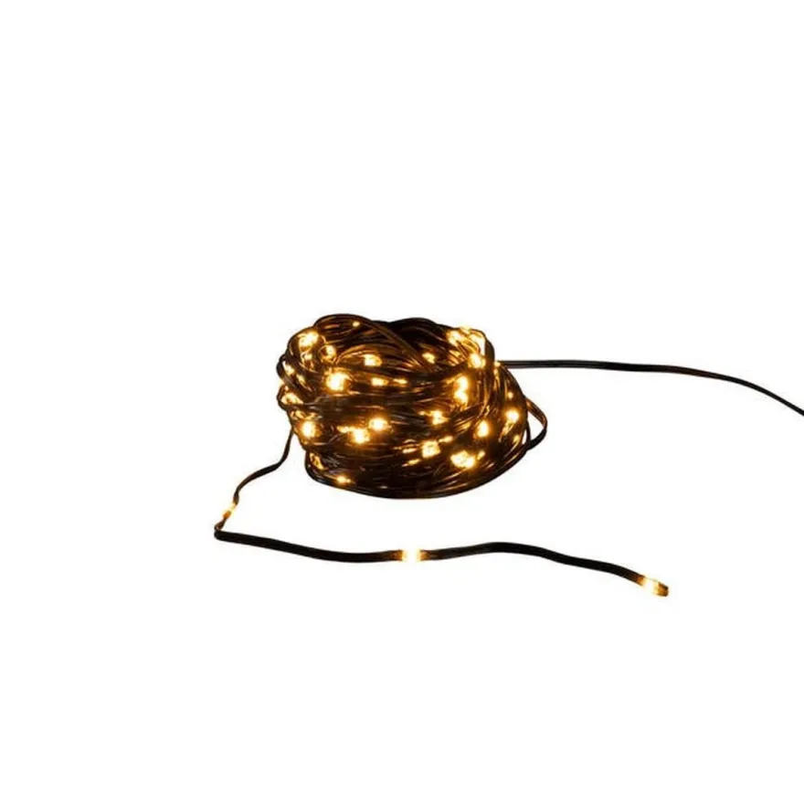 ShineLine 100 amber micro led slynge 10 meter IP44 - Utendørs