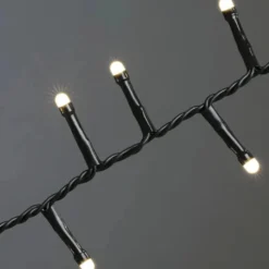 Slynge Cluster 1000 LED 27meter IP44 Frostet - Varmhvit