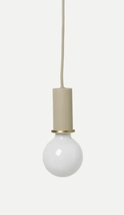 Socket takpendel lav - cashmere