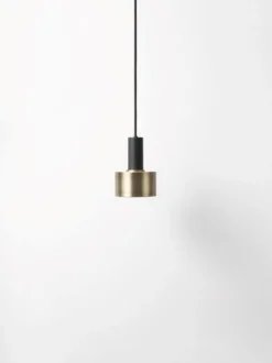 Socket takpendel lav - svart