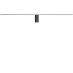 Spin vegglampe medium 99 cm 14W 3000K - Svart